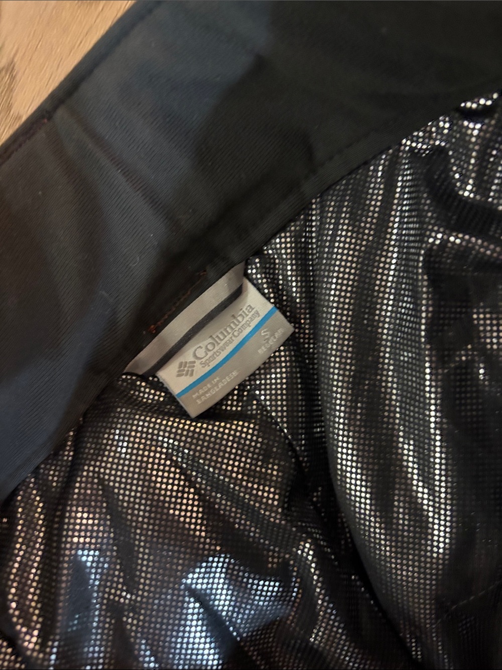 Columbia Heatzone TurboDown 1000 hooded jacket TITANIUM PANTS TOO OMNI HEAT S - Picture 11 of 16